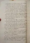 Manuscrit de la "Manière de montrer Meudon" page 4