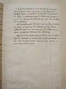 Manuscrit de la "Manière de montrer Meudon" page 5