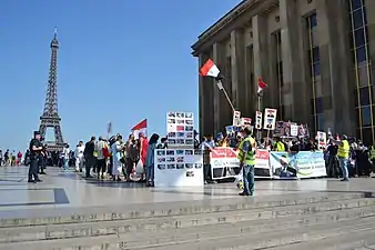 Manifestation en faveur du président égyptien Mohamed Morsi, en 2013.