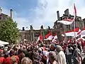 Manifestation contre la réforme territoriale de juin 2014.