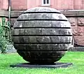 Large Sphere, Galerie Scheffel à Bad Homburg vor der Höhe, Hesse, Allemagne.