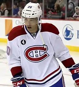 Description de l'image Manny Malhotra - Montreal Canadiens.jpg.