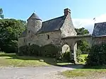 Le manoir de Gollodic, façade extérieure.