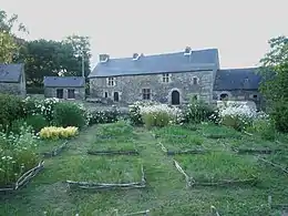 Manoir de Locmaria : façade.