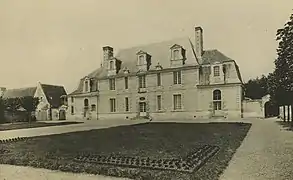 Manoir de la Sagerie - Façade est, vue générale.