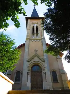 Église Saint-Étienne de Manoncourt-sur-Seille.