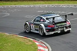 La Porsche 911 (997) GT3 R en 2012.
