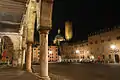 Piazza Sordello de nuit