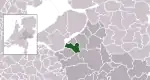Carte de localisation d'Ermelo
