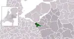 Carte de localisation de Nijkerk