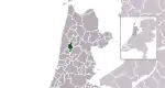 Carte de localisation d'Alkmaar