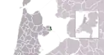 Carte de localisation d'Enkhuizen