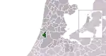 Carte de localisation de Haarlem