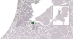 Carte de localisation de Weesp