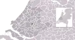 Carte de localisation de Capelle aan den Ijssel