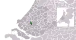 Carte de localisation de Schiedam