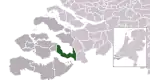 Carte de localisation de Reimerswaal