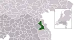 Carte de localisation de Boxmeer