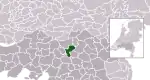 Carte de localisation de Saint-Michel-Gestel
