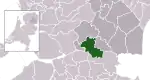 Carte de localisation de De Wolden