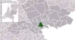 Carte de localisation de Lingewaard