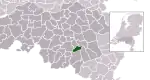 Carte de localisation de Geldrop-Mierlo