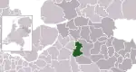 Carte de localisation d'Olst-Wijhe