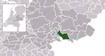 Carte de localisation de Montferland