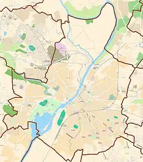 Géolocalisation sur la carte : Angers