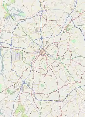 voir sur la carte de Charlotte