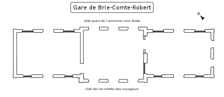 Plan du bâtiment.