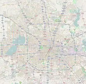 voir sur la carte de Houston