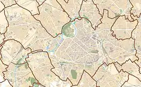 Carte de la ville de Lille.