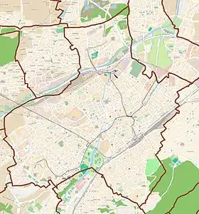 Voir sur la carte administrative de Mulhouse