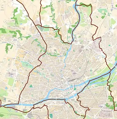 Géolocalisation sur la carte : Nantes/France
