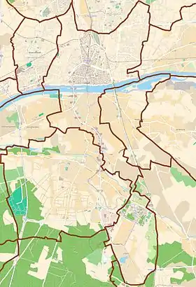 voir sur la carte d’Orléans