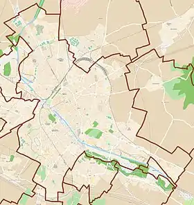 Géolocalisation sur la carte : Reims