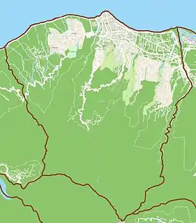 Géolocalisation sur la carte : Saint-Denis (La Réunion)