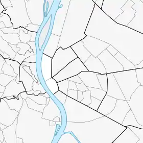 Voir sur la carte administrative du 5e arrondissement de Budapest