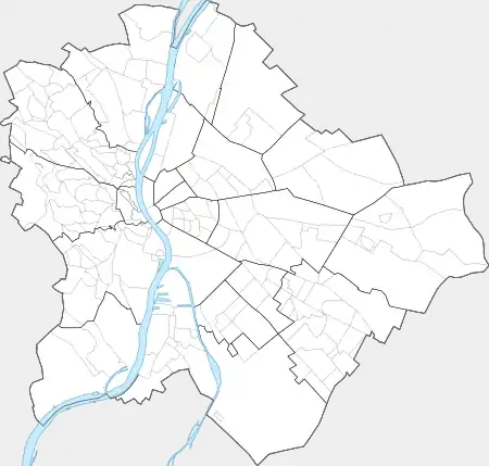 Voir sur la carte administrative de Budapest