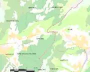 Marlens et les communes voisines.