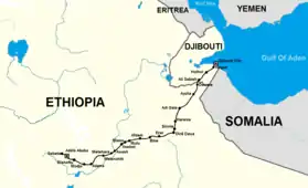 Image illustrative de l’article Ligne d'Addis-Abeba à Djibouti
