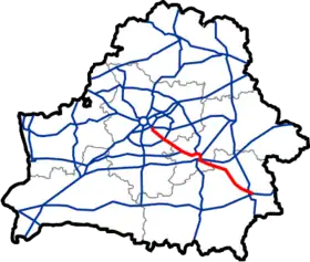 Image illustrative de l’article Autoroute M5 (Biélorussie)