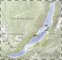 Carte du Baïkal