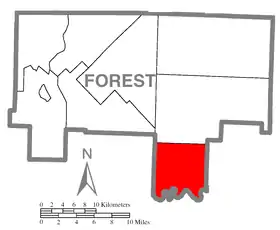 Localisation de Barnett Township