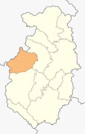 Localisation de Belovo