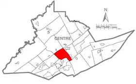 Localisation de Benner Township