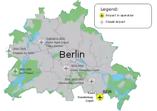 Aéroports de Berlin.