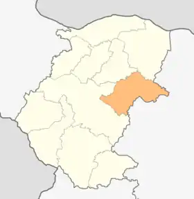 Localisation de Boïtchinovtsi