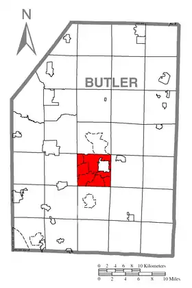 Localisation de Butler Township